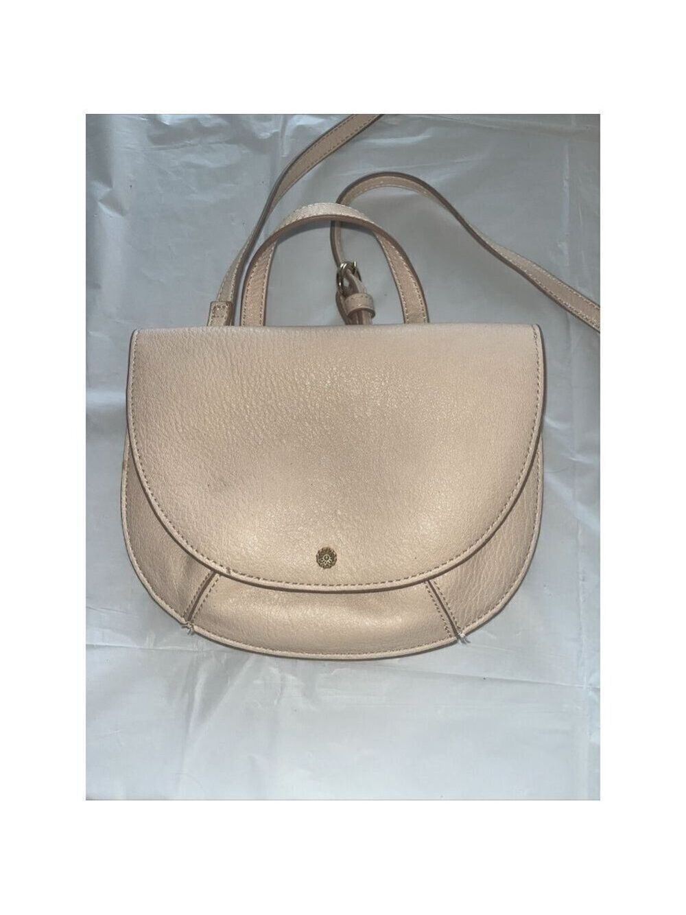 LAUREN CONRAD Blush Pink Crossbody Bag Double Sided